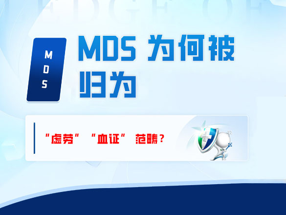 MDS 为何被归为 “虚劳”“血证” 范畴？