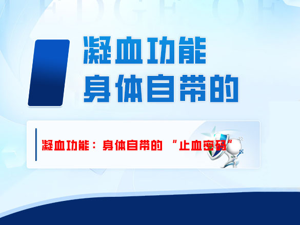凝血功能：身体自带的 “止血密码”